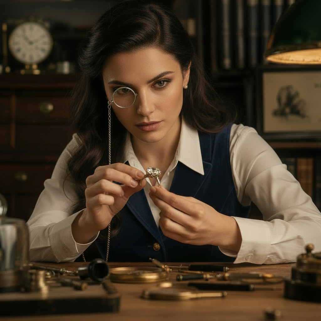 Precision Series - Magnification Monocle - Rose Gold