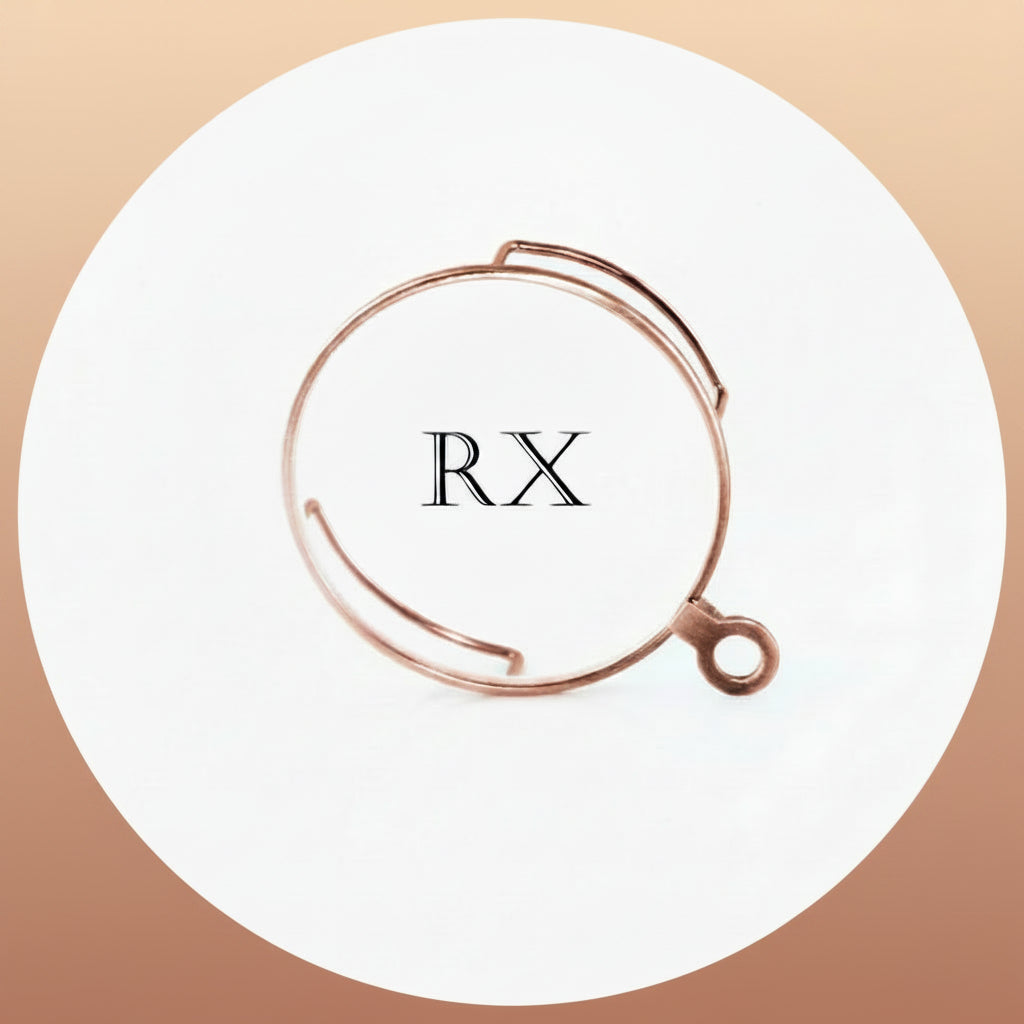Rose gold monocle