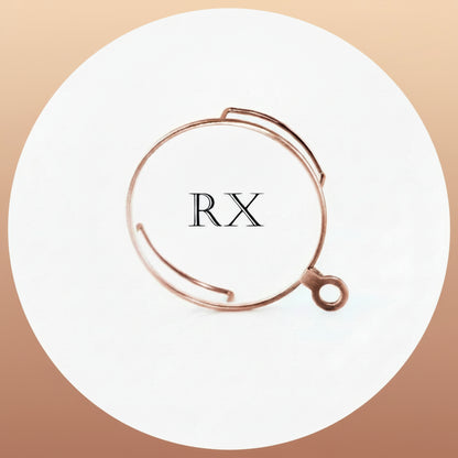 Rose gold monocle
