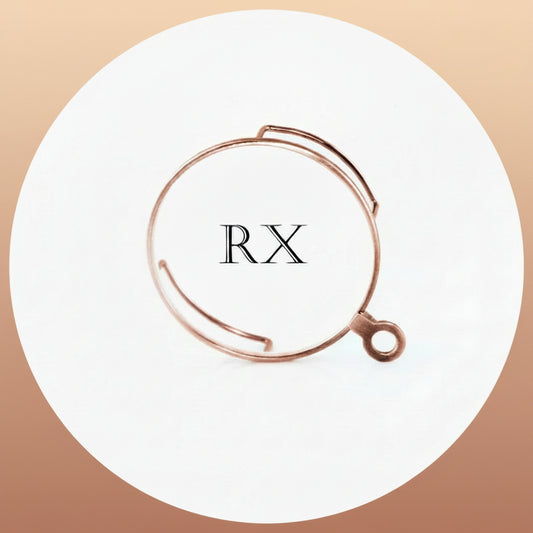 Rose gold monocle