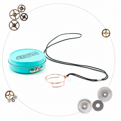 Monocle - Large 40mm - Rose Gold - Custom Lens